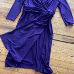 Jones Wear  Wrap Dress Purple Size 10 Photo 1