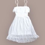 BCX White XS  Ruffled Sundress Photo 0