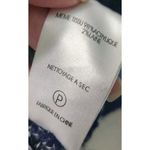 Miss Me Knit Cardigan Open Front Blue Cream Boho Festival Size M Photo 2