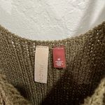 Pilcro and the Letterpress Anthropologie Pilcro Easy Breezy Knit Tank Size Medium Olive Green Neon Green Photo 94