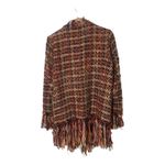 ZARA women’s open front fringe cardigan XS Nwt Photo 2