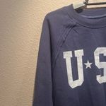 Grayson Threads  Women’s USA Sweatshirt Blue Size Small Photo 5