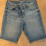 Calvin Klein Jeans Blue Denim Bermuda Shorts Sz 12 Photo 0