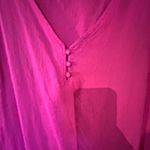 st. john's bay Tank TopTunic Fun Fuchsia NWT Bows Cotton Blend Boho Casual SZ 2X  Photo 8