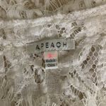 A.Peach  White Lace Sleeveless Bodycon Dress Cocktail Small Photo 3