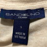 Bandolino  LuLu small womans long sleeve ruffle lace sequin oatmeal color dressy Photo 1