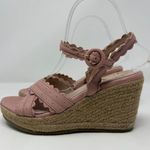 Ted Baker London Taymie Espadrille Wedge Sandals Women's 38 US 7.5 Pink NWOB Photo 10