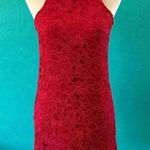 Lovers + Friends Red Caspian Shift Mini Dress in size small Photo 0