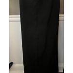 Likely  Zona Gown Dress Womens 6 Black Strappy Maxi Formal Evening Slit NWT Photo 7