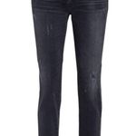 Moussy Vintage Black Distressed Velma Skinny Jeans sz 26 Photo 4