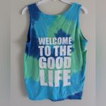 Comfort Colors Alpha Gamma Delta Tie Dye Tank Top Photo 2