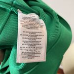 Herve Leger NWT‎  X Front Halter Cross Neck Dress Bodycon Bandage Green Opal Photo 11