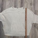 Free People Women's V Neck Short Sleeve Oversized Dolman Pullover Size Small Photo 4