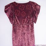 Free People NEW  Rosaline Jumpsuit velvet floral print,‎ XS Photo 8