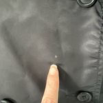 J.Crew Vintage Black Double Breasted Rain Coat Trench Photo 2
