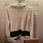 Lauren Ralph Lauren LRL Colorblock Cardigan Sweater Size Medium Black Photo 2
