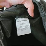 Reformation Liza High Rise Straight Jeans Size 26 in Black Photo 11