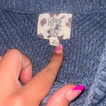 Hippie Rose Blue  Sweater Photo 2