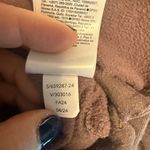 Athleta Coaster Luxe Recover Sweatshirt Womens Large Purple Taupe Pullover Photo 5