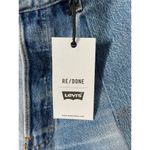RE/DONE $295 NWT x LEVI'S INDIGO 70s PATCHED SHORTS SZ 26 Photo 4