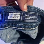 Miss Me Dark Blue Bermuda Jean Shorts size 26 Photo 10