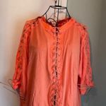 Unravel Project lace up shirt orange L Size L Photo 2
