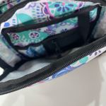 LL Bean Backpack Colorful Floral School College Work Padded Multi Pocket Boho Blue Photo 7