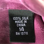 Ideology  blouse 100% silk size 14 Photo 5