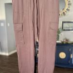 Rachel Zoe Relaxed Fit Mid-rise Women's S Cargo Style Jogger Pant Brown Photo 0