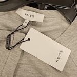 Reiss ππ Astrid Ruched Long Sleeve Jersey Knit Dress ~ Grey XL NWT Photo 14