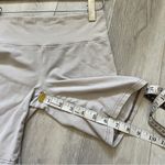 TNA Bike Shorts cotton high rise 6.5" inseam womens Gray (xsmall) athleisure Size XS Photo 2