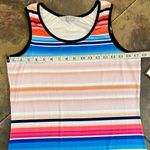 NWT New Label Multicolor Tank MIDI Dress Medium Pink Photo 3