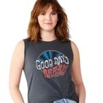 Sonoma Good Daya Ahead Graphic Tank Top Gray Size XL Retro Boho Casual Hippie Photo 0