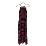 Joie  Silk Jesbelle Sunset Stripe Silk Midi Dress | Rainbow | Medium Photo 4
