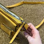 Universal Threads Universal Thread Yellow Crossbody Bag With Silver Hardware Photo 3
