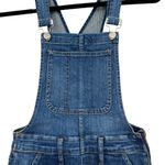Madewell Skinny Denim Overalls in Jansing Wash Medium Blue Size Small Photo 3