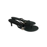 Ralph Lauren  Purple Label Black Kitten Heels Size 8.5 Photo 1