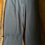 Chico's Black Capri Dress Pants Roll Tab Cuff Sz 1.5 Zipper Front Pockets Photo 0