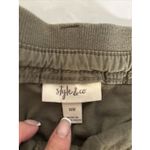 Style & Co Shorts Womens 14W Comfort-Waist Cargo High Rise Stretch Cotton Photo 3