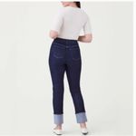 Spanx NWT  Cuffed Straight Leg Jeans in Raw Indigo Size 3X Photo 4