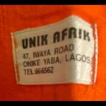 UNIK AFRIK set Orange Size 10 Photo 3