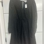 A loves A  Black Long Sleeve Dress Size 10 NWT Party Cocktail Evening Photo 1