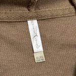 White Stag Women's XL 16/18 Knit Zip Up Hooded Sweater Brown with Pockets Photo 3
