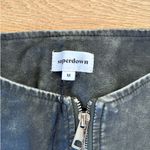 superdown - Lupita Faux Leather Shrug top and Mini Skirt in Greenish Gray Black Photo 1