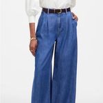 Madewell NWT Embroidered Poplin Balloon-Sleeve Top size small Photo 1