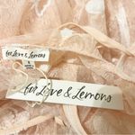For Love & Lemons NWT NEW Shari Lace Mini Pale Pink Dress Size Small S Photo 4