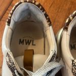 Madewell  Kickoff Sneaker size 9 with Animal Print calf skin accents Photo 3