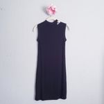 n:philanthropy  Kennedy Cutout Sleeveless Black Ribbed Dress Photo 8