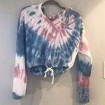 Hollister  cropped tie-dye hoodie Photo 0