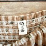 BP Crop Camisole Women’s Size XS Ivory Beige Picnic Check NWT Photo 2